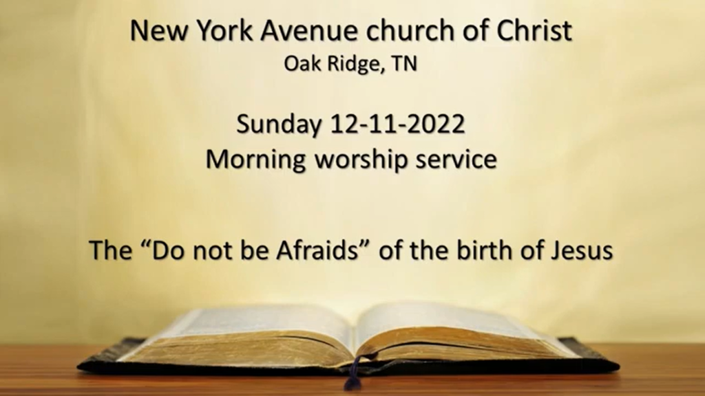 The “Do Not Be Afraids” of Jesus’ Birth